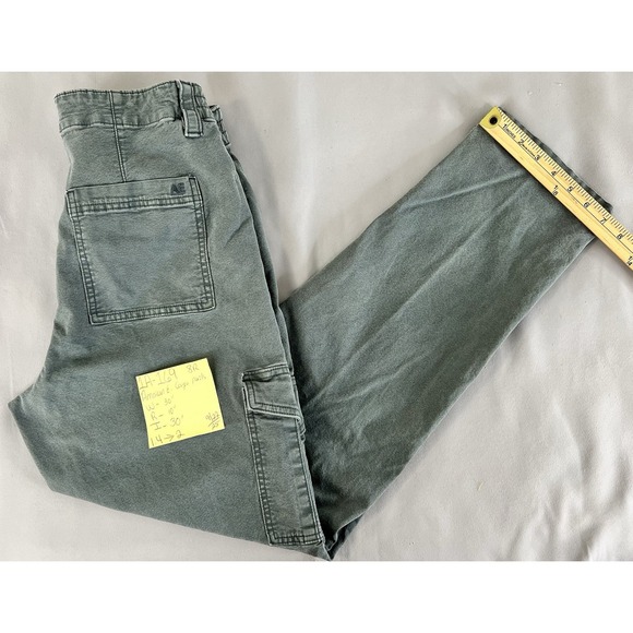 American Eagle Outfitters Military green cargo pants Stretch Sz 8 Reg - Picture 11 of 11